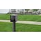 Architectural Mailboxes Oasis 28" H Pedestal Galvanized Steel Mailbox Post, Compatibility Code H, K, 5106B, Black 5106B - alternate 4
